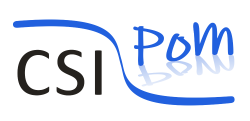 Oficjalne logo projektu CSI POM