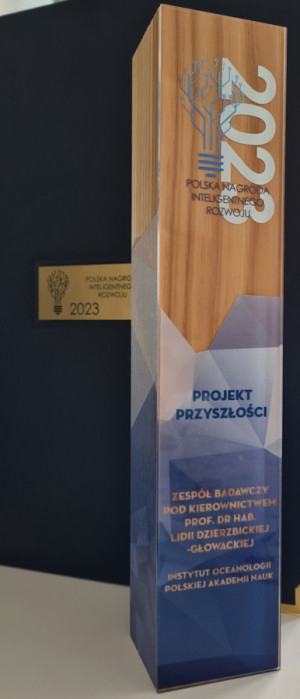 Statuetka - Nagroda Inteligentnego Rozwoju 2023